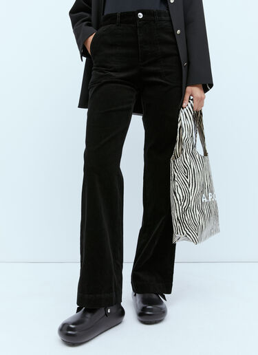 A.P.C. Corduroy Pants Black apc0254005