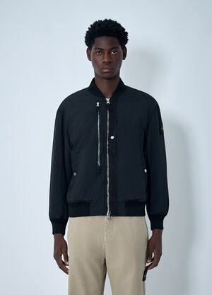 Stone Island Nylon Metal Bomber Jacket Black sto0162029