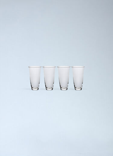 Serax x Ann Demeulemeester Set Of Four Frances' Glasses Clear wps0691768