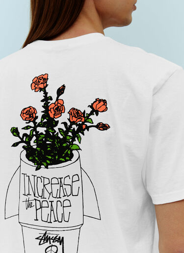 Stüssy Flower Bomb T-Shirt White sts0153034