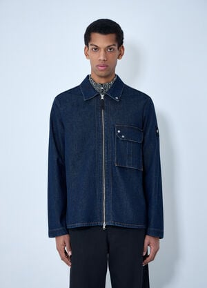 Stone Island Denim Jacket Blue sto0164029