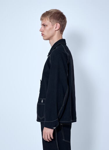 Story Mfg. Canvas Love Letter Depot Jacket Black mfg0166001