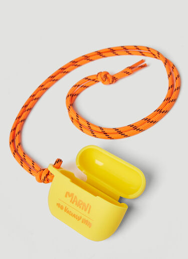 Marni x No Vacancy AirPods Holder Orange mvy0253018