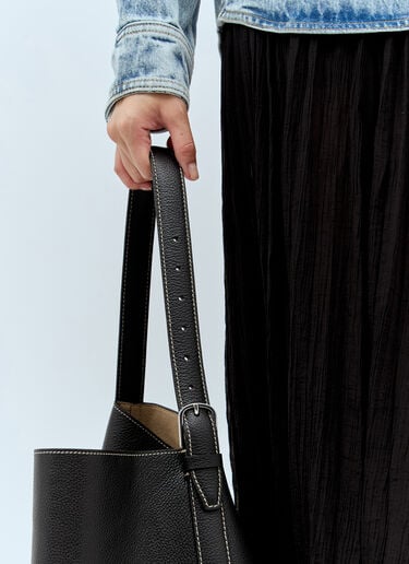 TOTEME Belted Tote Bag Black tot0257042