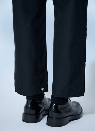 Comme des Garçons Homme Wool-And-Linen Pants Black cdh0160003
