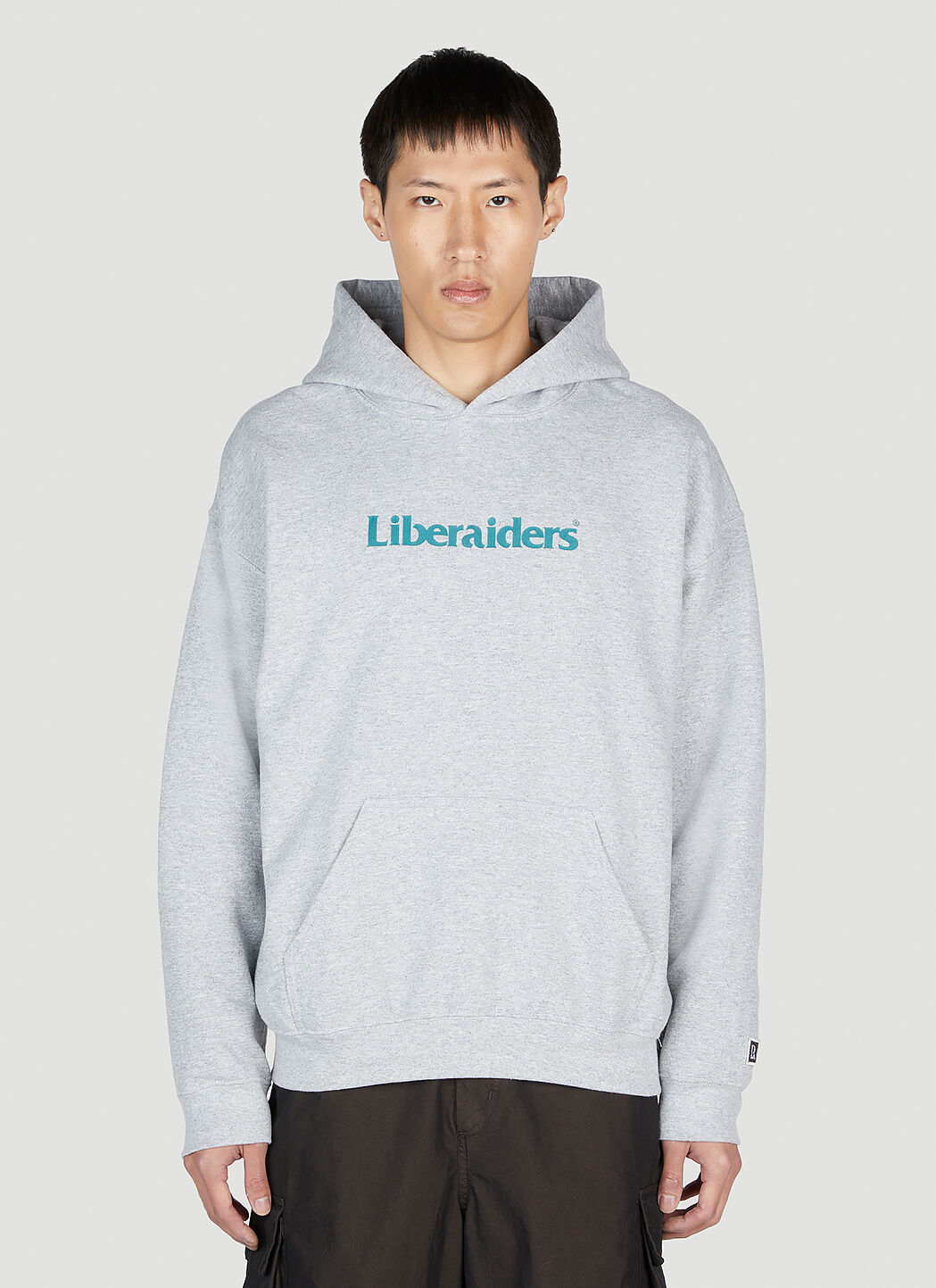 Liberaiders Logo Hooded Sweatshirt Black lib0148007