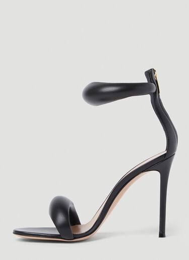 Gianvito Rossi ビジュー ハイヒールサンダル ブラック gia0253015
