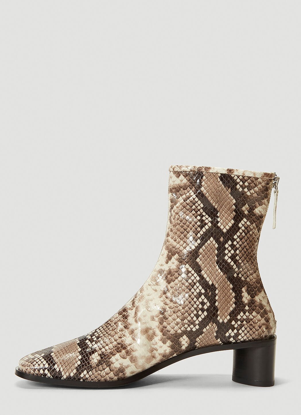 Acne snakeskin boots cheap