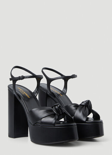 Saint Laurent Bianca Platforms Black sla0249071