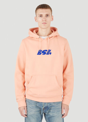 Butter Sessions Embroidered Logo Hooded Sweatshirt Pink bts0346003
