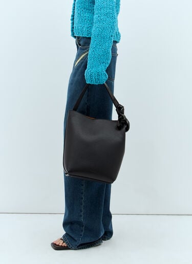 JW Anderson Corner Bucket Bag Black jwa0257027