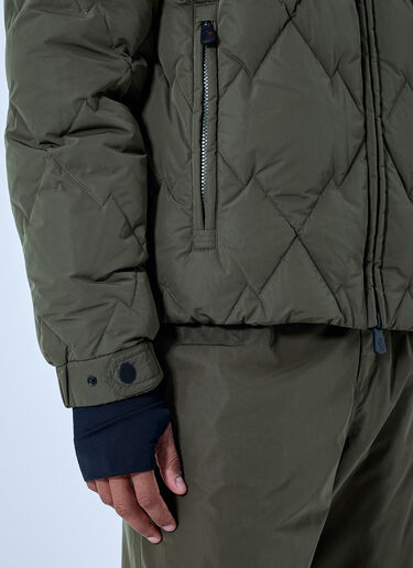 LN-CC® - Moncler Grenoble: Bramans Diamond Quilted Short Down Jacket - Olive Moncler Grenoble Bramans Diamond Quilted Short Down Jacket Olive mog0165019