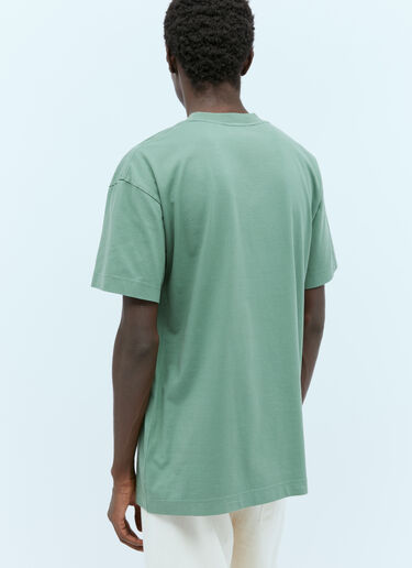 ロゴパッチTシャツ Moncler x Palm Angels ロゴパッチTシャツ グリーン mpa0355011