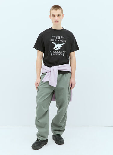 Open Mind T-Shirt Brain Dead Open Mind T-Shirt Black bra0154001