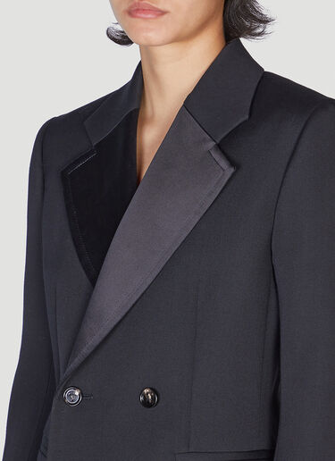 Bottega Veneta 弧形袖燕尾服西装外套 黑色 bov0250068