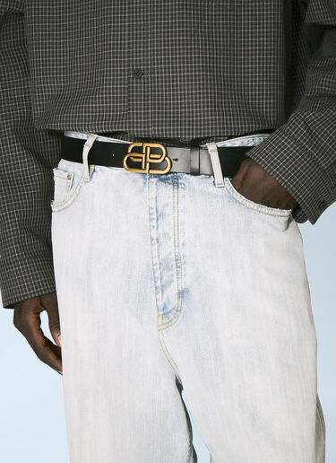 Balenciaga BB Large Belt Black bal0151071