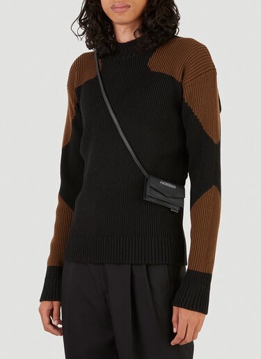 Jacquemus Le Porte Azur Crossbody Bag Black jac0145030