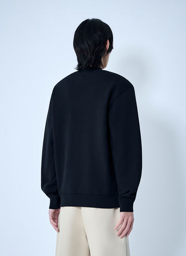 Jacquemus Le Camionneur Gros Grain Sweatshirt Black jac0164027