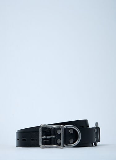 Martine Rose Leather Belt Black mtr0159018