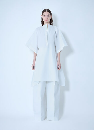 Jacquemus La Tunique Moisson Dress White jac0264008