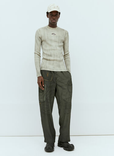K-Zacky-C Wool Sweater Diesel K-Zacky-C Wool Sweater Grey dsl0154007