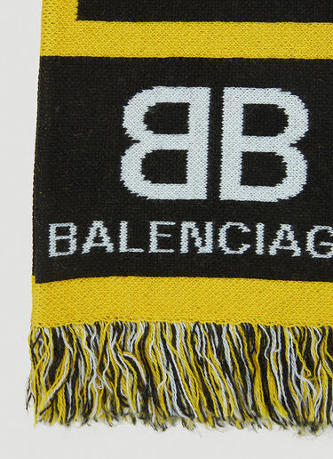 Balenciaga x The Simpsons Springfield Scarf Black bal0147029