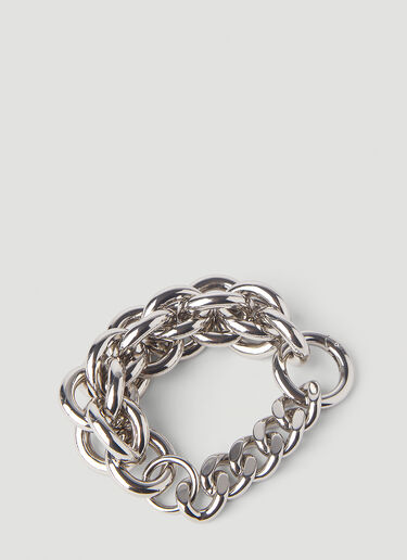 1017 ALYX 9SM Dual Chunky Chain Bracelet Silver aly0145041