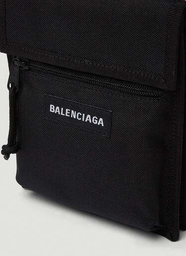 Balenciaga [익스플로러] [파우치] 크로스바디 백 블랙 bal0145033