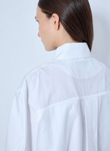 LN-CC® - Jacquemus: Citta Button-Down Shirt - White Jacquemus Citta Button-Down Shirt White jac0266006