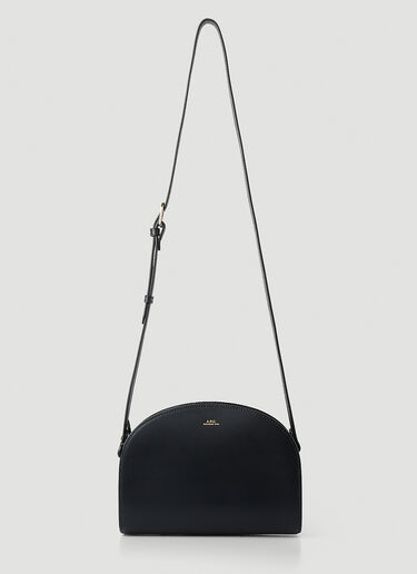 A.P.C. Demi Lune Shoulder Bag Black apc0248027