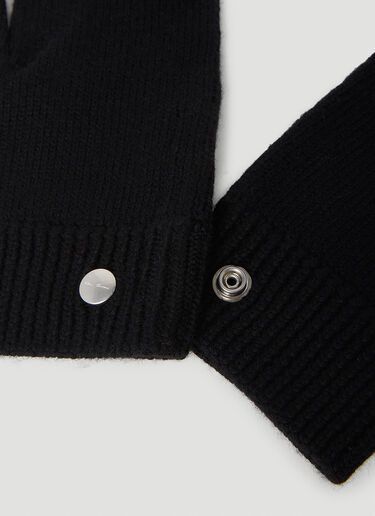 Touchscreen Gloves Rick Owens Touchscreen Gloves Black ric0153040