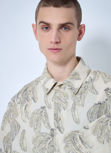 Jacquemus ラ シュミーズ アロエ フローラルシャツ ベージュ jac0160008