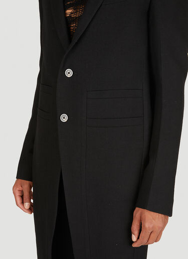 Rick Owens Neue Coat Black ric0149001