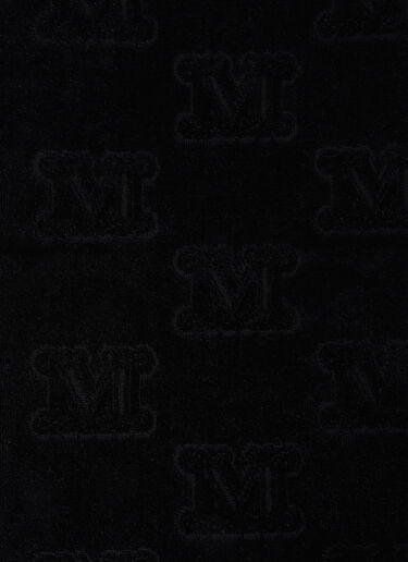 Monogram Towel Max Mara Monogram Towel Black max0248030