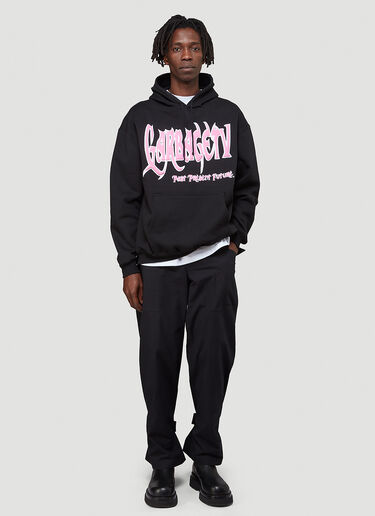 Garbage TV Logo Hooded Sweatshirt Black gtv0142006