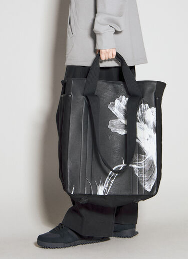 Graphic Print Tote Bag Y-3 Graphic Print Tote Bag Black yyy0356019