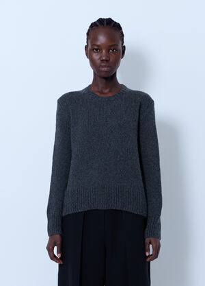 The Row Pato Cashmere Sweater Grey row0266013