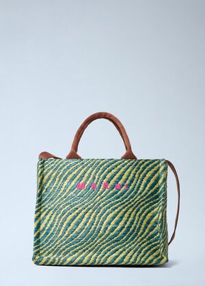 Marni Small Basket Bag Green mni0263023
