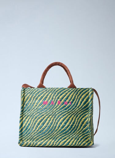Small Basket Bag Marni Small Basket Bag Green mni0263023
