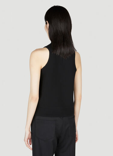 Max Mara High Neck Top Black max0253024