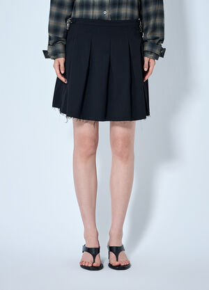 Our Legacy Object Mini Skirt Black our0265041