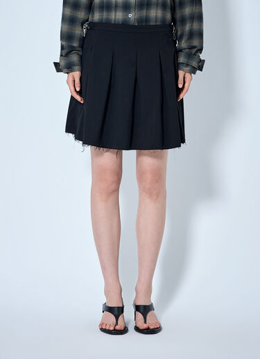 Our Legacy Object Mini Skirt Black our0265041