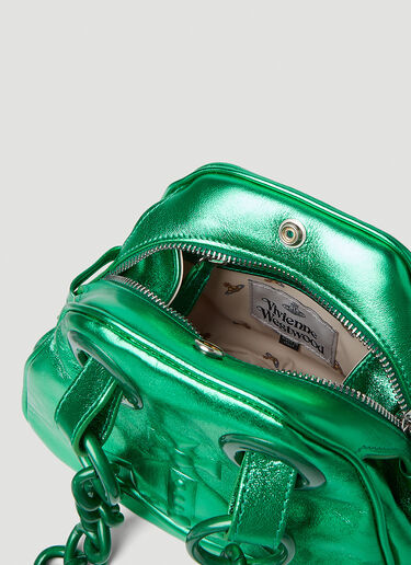 Vivienne Westwood Archive Orb Chain Shoulder Bag Green vvw0251031