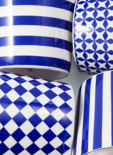 Porcelain Espresso Cup Set POLSPOTTEN Porcelain Espresso Cup Set Blue wps0691991