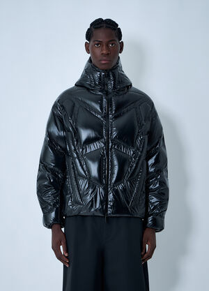 Moncler x A$AP ROCKY Bahianinha High-Shine Down Jacket Black map0162006