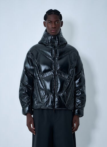 Moncler x A$AP ROCKY Bahianinha High-Shine Down Jacket Black map0162006