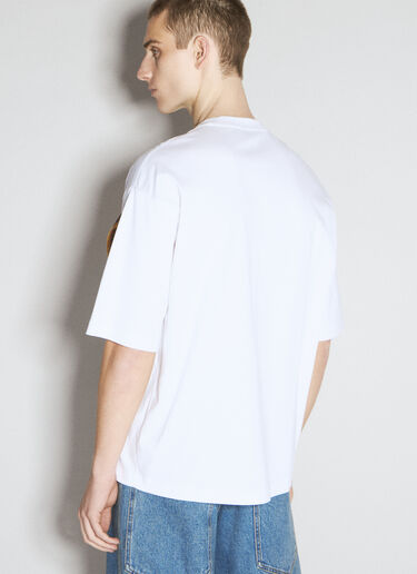 Lanvin カーブレースTシャツ  ホワイト lnv0155008