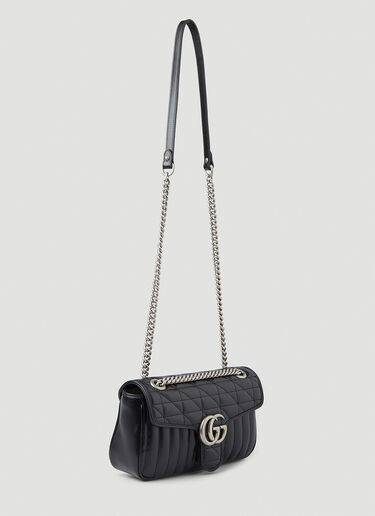 Gucci GG Marmont Matelassé Medium Shoulder Bag Black guc0247187