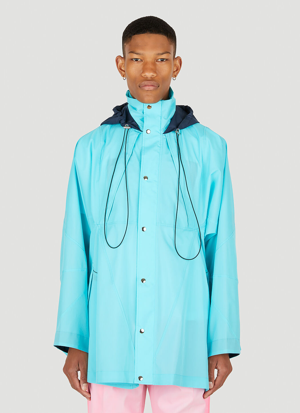 Botter Triangle Umbrella Raincoat 黑 bot0150001