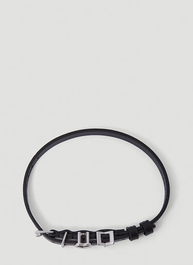 Y/Project Y Heart Choker Necklace Black ypr0249017